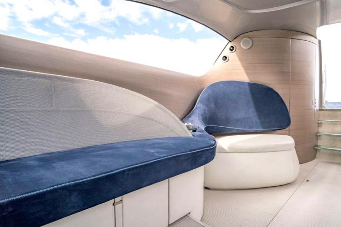 Arredamento di interni di una yacht